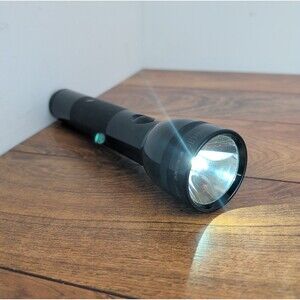 MagLite Flashlight 10" Black 2D Cell Mag Lite Made In USA Tested Works